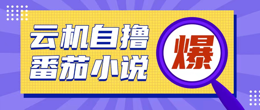 首发云手机自撸小说玩法，10块钱成本可撸200+收益操作简单【揭秘】-小宇资源站