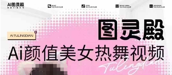 全网首发，原价988图灵殿AI颜值美女热舞视频，云端生图，轻松过原创-小宇资源站