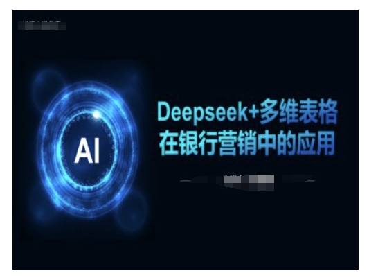Deepseek+多维表格在银行营销场景中的应用-小宇资源站