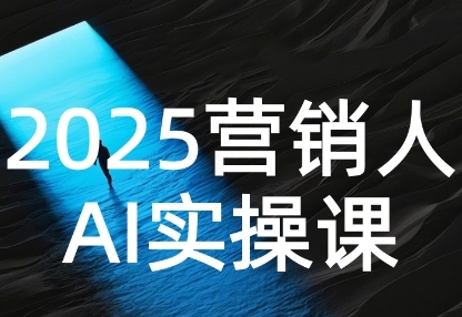 2025营销人Al实操课，AI营销抢跑实战，从Prompt到方案，效率碾压同行-小宇资源站