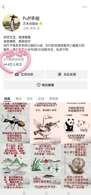 Puff手绘视频号分成项目，三天过分成计划，简单易上手，适合新手-小宇资源站