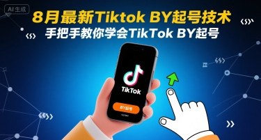 8月最新Tiktok搬运起号技术，手把手教你学会TikTok搬运起号-小宇资源站