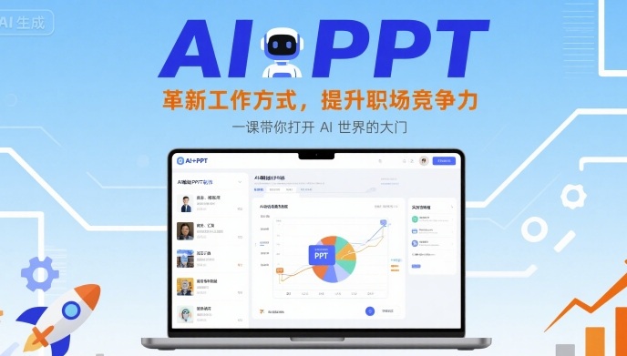 AI+PPT：革新工作方式，提升职场竞争力，一课带你打开 AI 世界的大门-小宇资源站