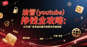 油管(youtube)挣钱全攻略：从开通广告收益到国内收款的实操指南（更新）-小宇资源站