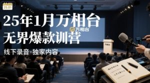 25年1月万相台无界爆款特训营线下录音-小宇资源站